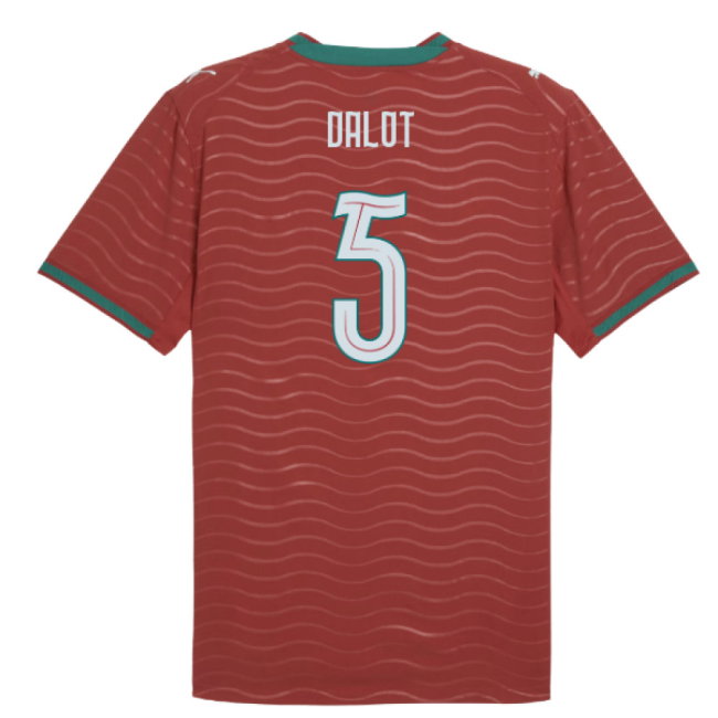 2026-2027 Portugal Authentic Home Shirt (Dalot 5)-SoccerKits Hub | Buy Soccer Jerseys Online